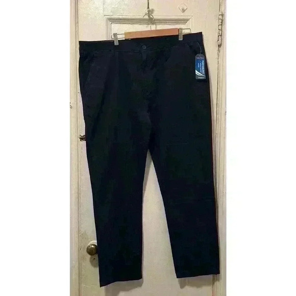 Nautica Young Men's Uniform Flat Front Stretch Twill Pants NWT Size 40X30 - Picture 3 of 13